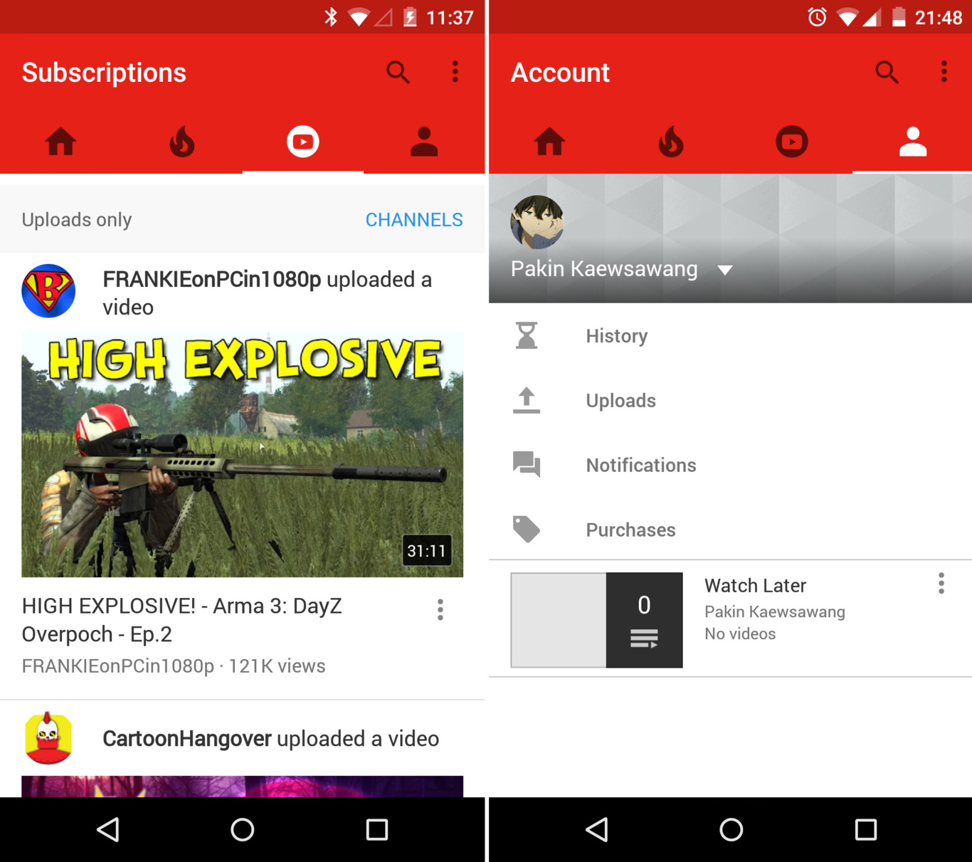 YouTube para Android está probando una nueva interfaz que elimina el ...