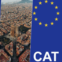 Algo está pasando en Cataluña con las matrículas de la DGT: la gente ha empezado a tapar la "E" bajo la bandera europea