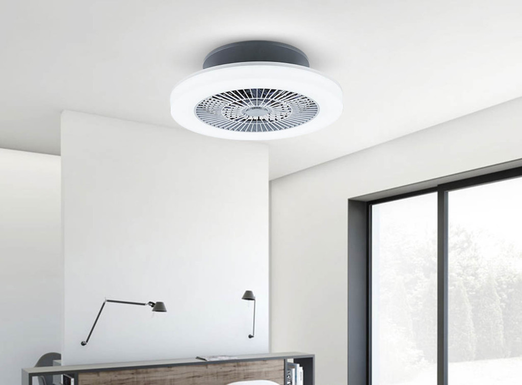 Xiaomi Huizuo Intelligent Fan Light: esta lámpara de Xiaomi tiene un ventilador incorporado para climatizar la habitación