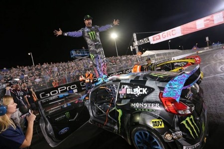 Ken Block consigue en Las Vegas su primera victoria en el GRC 
