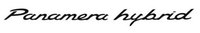 El logo del Porsche Panamera
