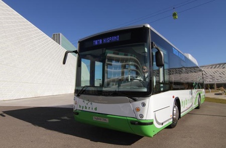 Tata Hispano Hybrid autobús híbrido