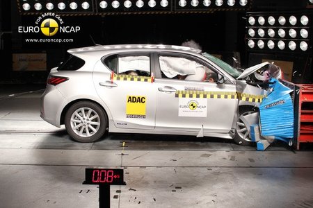 Nuevos resultados EuroNCAP: CT 200h, DS4, Focus, Leaf, V60 y 508