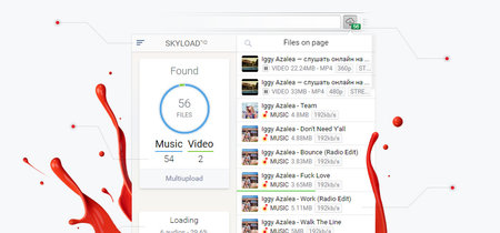 Skyload: una extensión para descargar audio y vídeo de casi cualquier sitio web
