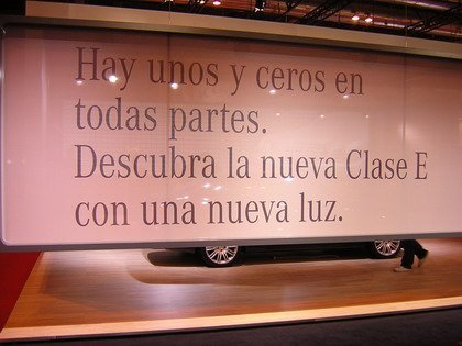 Stand Mercedes Clase E SIMO