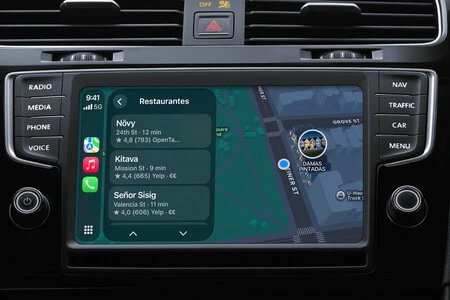Apple Maps funcionando en Carplay