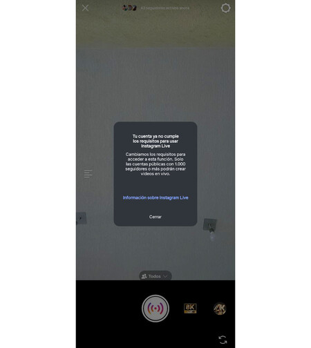 Captura Pantalla Lives Limitacion