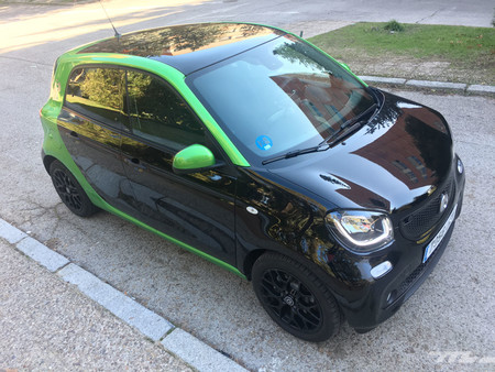 Smart Forfour EQ desde arriba