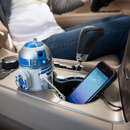 Cargador de USB para coche R2-D2