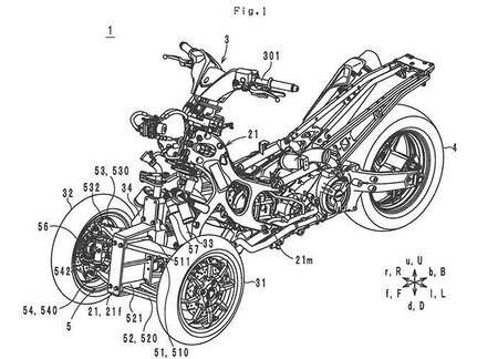 Yamaha Patente Triciclo Tmax 560 2020