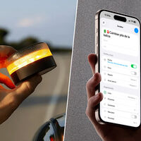 Las pilas de las balizas V16 se agotan y no suelen avisar cuando eso pasa, pero tu iPhone sí puede hacerlo