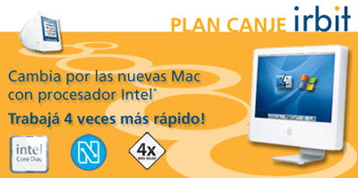 Plan Canje: Tu viejo equipo por un mac intel