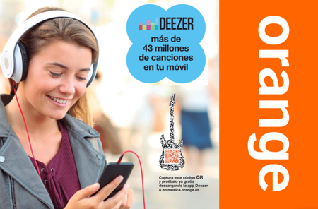 Orange redobla su apuesta por la música, ahora con Deezer por 4,99 euros