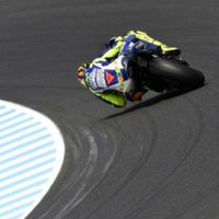 Valentino Rossi conseguirá en Malasia el récord de salidas en Grandes Premios