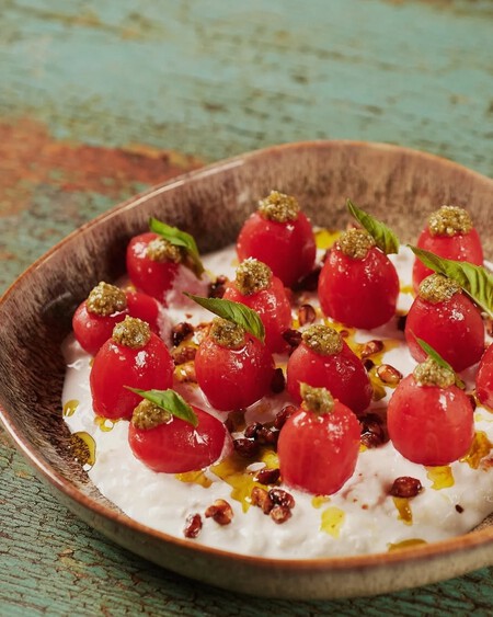 Ensalada De Tomates Cherry Y Burrata C Xodo