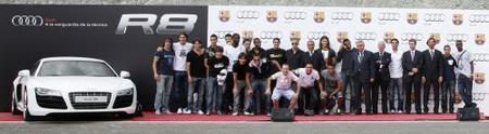 Los jugadores del Barça y Real Madrid ya tienen sus nuevos Audi