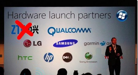 ZTE dice no a Windows Phone 7
