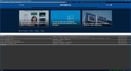 He probado a usar un navegador que no requiere de ratón y lo hace todo con atajos de teclado y comandos
