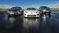 Gama Lexus F y F Sport, prueba en el Aeropuerto de Ciudad Real (parte 1) IS 250, IS F y GS 450h