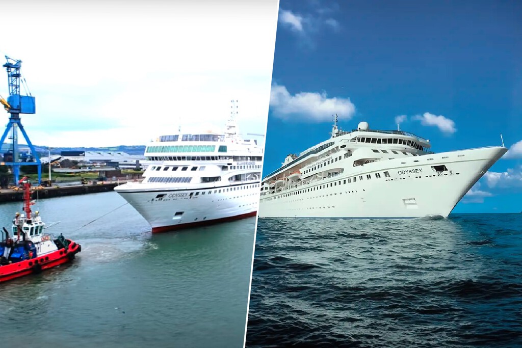 El crucero de lujo para dar la vuelta al mundo con camarotes a 900K no puede zarpar. Hay 200 pasajeros atrapados desde mayo