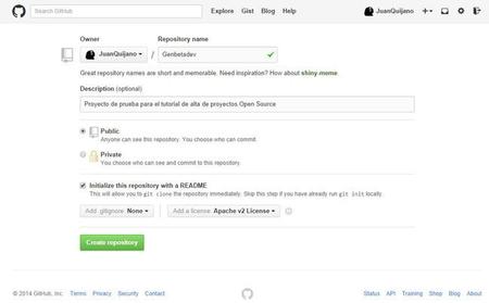 Alta en GitHub