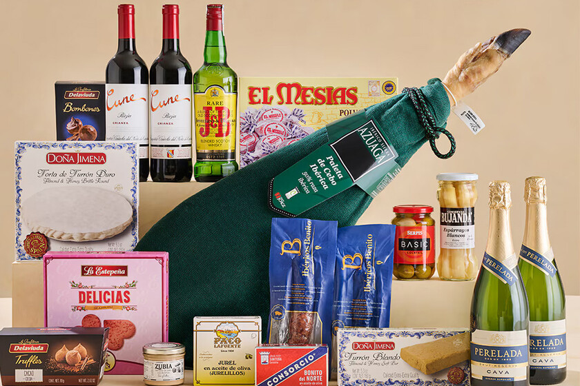 El Corte Inglés te adelanta el Black Friday para que reserves las mejores cajas de Navidad con jamón ibérico incluido