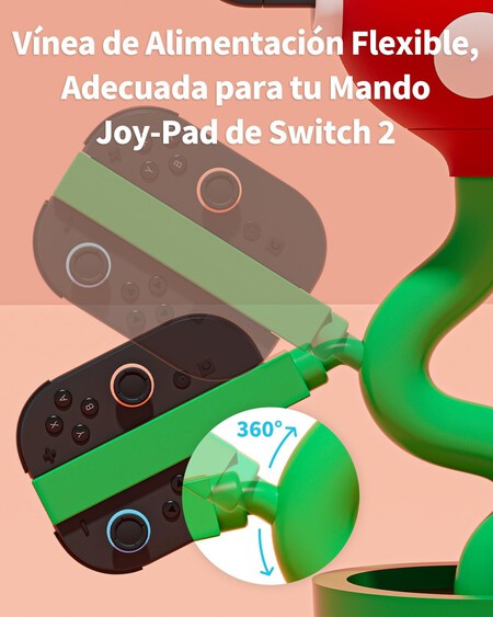 Dock Nintendo Switch 2 Planta Pirana
