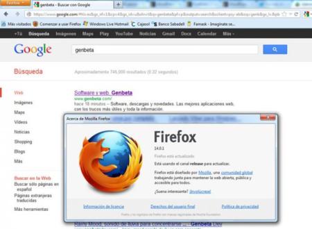 Firefox 14 ya disponible con HTTPS por defecto en las búsquedas de Google y mejoras en la interfaz
