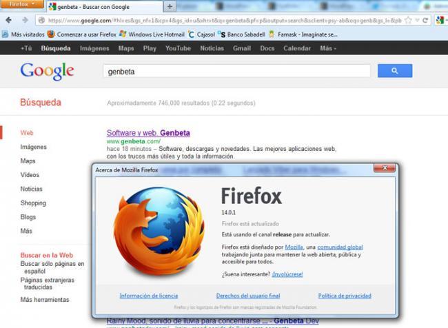 Firefox 14