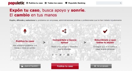 Populetic, haz que tus reclamaciones tengan más repercusión