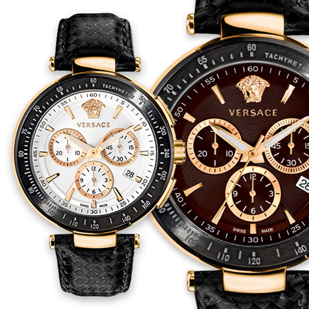 Versace y sus nuevos relojes: hay que ir pensando en los regalos del Día del Padre