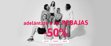 La Redoute se adelanta a las rebajas con descuentos de hasta el 50% en sus secciones de hombre, mujer y niño