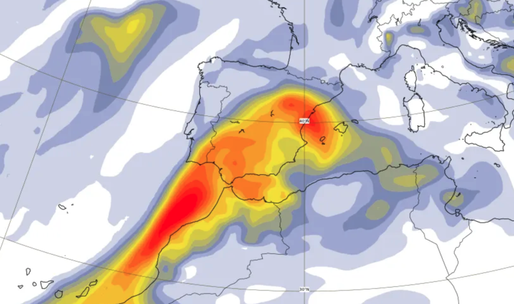 AEMET despeja el primer enigma de la Semana Santa: un enorme episodio de calima, 