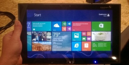 Se deja ver en BUILD una tablet con Windows 8 RT y chip Qualcomm Snapdragon 800