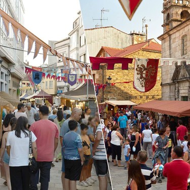 El mercadillo medieval ideal para visitar a partir del 9 de agosto: artesanía, comida y actividades infantiles en un pueblo famoso por su pulpo á feira 
