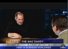 Entrevistas post-keynote a Steve Jobs