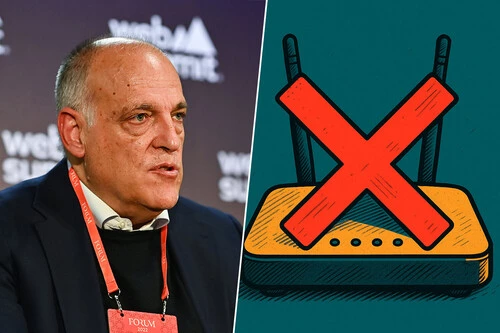 Javier Tebas Router Bloqueo