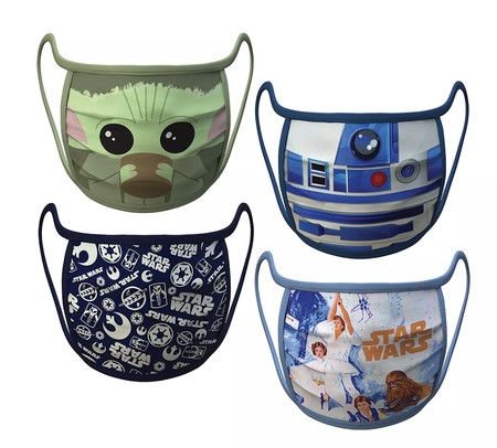 Disney lanza mascarillas customizadas de sus personajes favoritos como Baby Yoda, Elsa, Mickey o Hulk