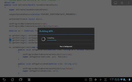 AIDE, entorno para programar aplicaciones Android en el propio smartphone