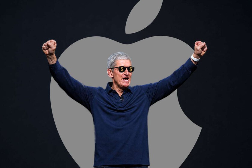 Tim Cook empieza su último mes como CEO de Apple. "Solo" ha logrado incrementar los ingresos en un 280%