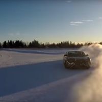 Así se prueban los 1.000 CV del Lucid Air sobre hielo y nieve