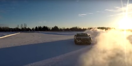Así se prueban los 1.000 CV del Lucid Air sobre hielo y nieve