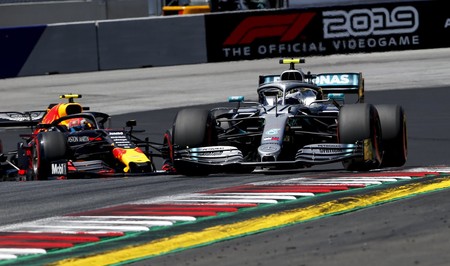 Bottas Gasly Austria F1 2019