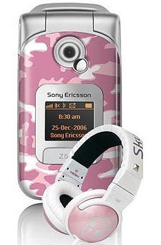 Sony Ericsson Z530i de camuflaje
