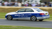 Mercedes-Benz E300 BlueTec Hybrid: 1.968 kilómetros con un depósito, de Tánger a Goodwood