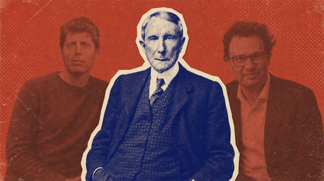 Rockefeller, Dario Amodei y Sam Altman