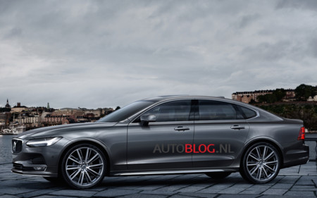 Estas son las primeras fotos oficiales del Volvo S90 que no tenías que ver hasta esta noche