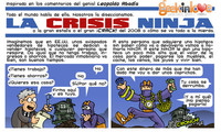 La crisis ninja en cómic