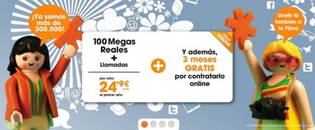 Euskaltel aprieta con 100 Mbps por 24.95 euros al mes además de tres cuotas gratis