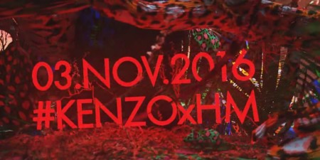 ¡Kenzo X H&M! El gigante sueco confirma su colaboración para este 2016